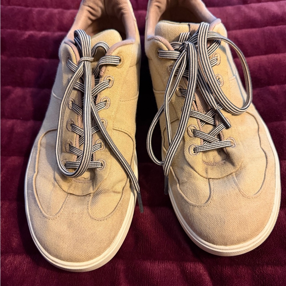lululemon athletica Tan Canvas Men's Cityverse Sneakers